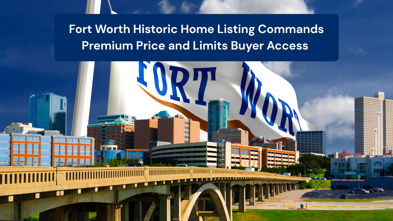 Fort Worth Historic Home Listing