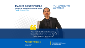 Anthony Flores, Chicago real estate agent specializing in financing readiness