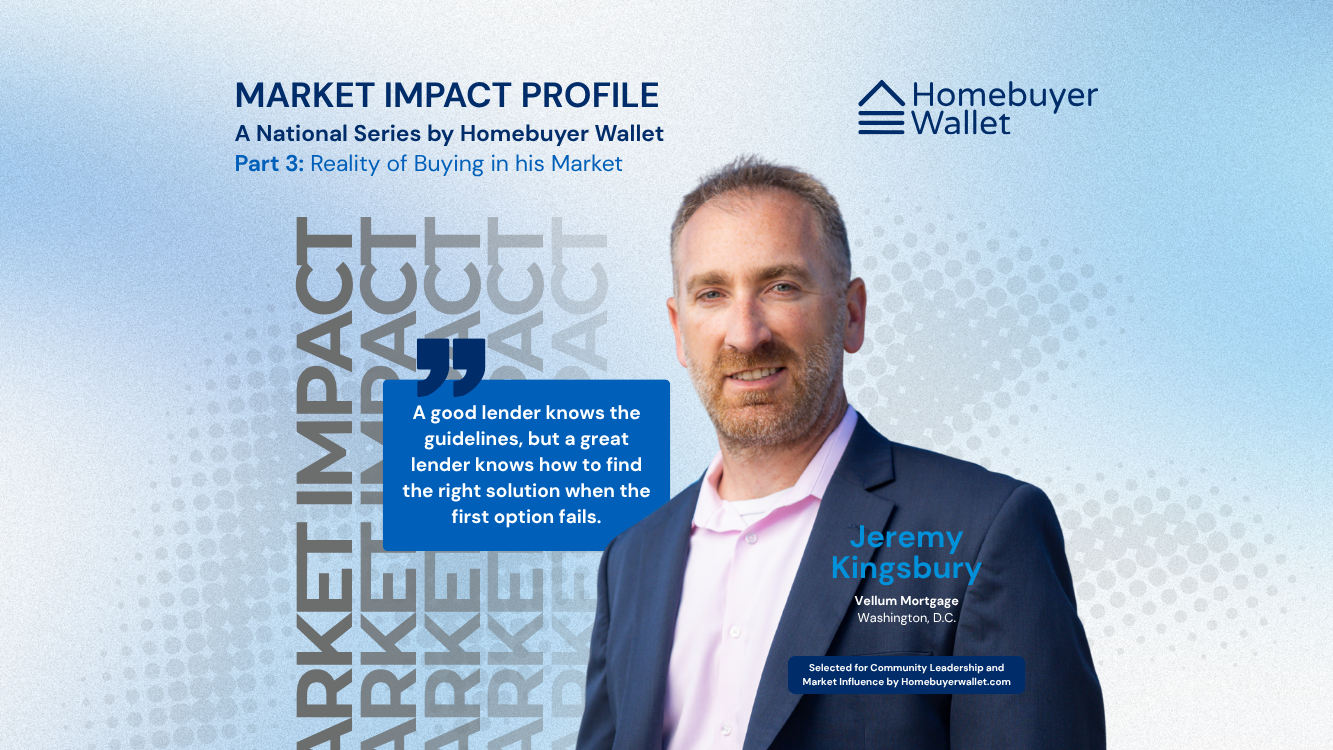 Jeremy Kingsbury: Why “No” Isn’t Final: How Flexible Lending Paths Are Expanding Homeownership Access